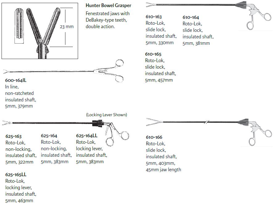 Hunter Bowel Grasper 1