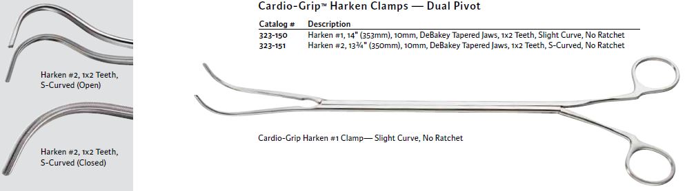 Cardio-Grip Harken Clamp