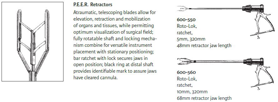 P E E R Retractors